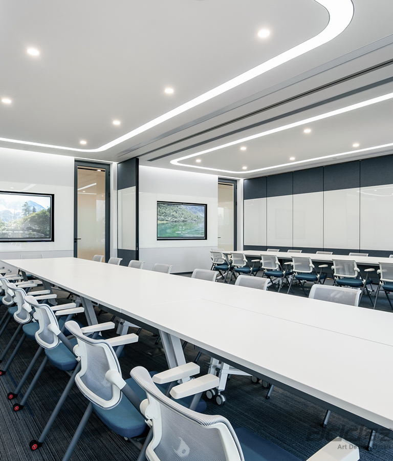 明源雲上海辦(bàn)公(gōng)室設(shè)計(ji)裝(zhuang)修 前(qian)檯(tai)-pc