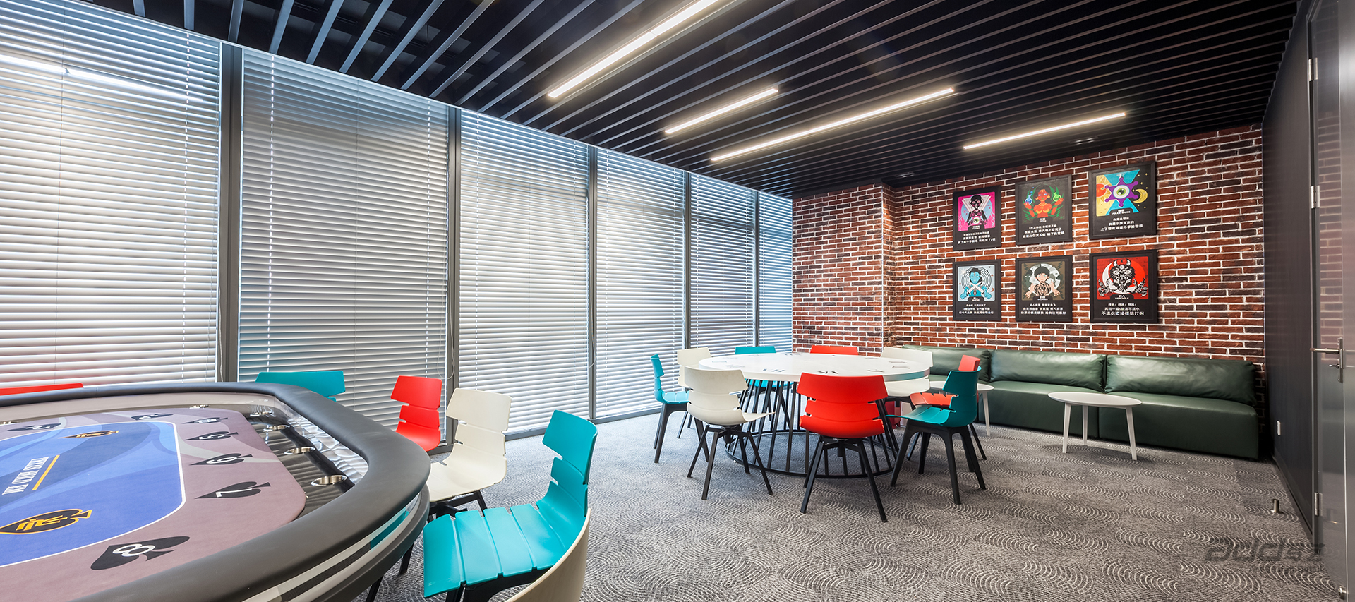 鬥魚TV辦(bàn)公(gōng)室裝(zhuang)修設(shè)計(ji) 遊戲區(qu)-pc