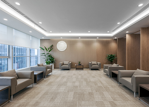 複星保德(dé)信(xin)vip會客室設(shè)計(ji)實景圖