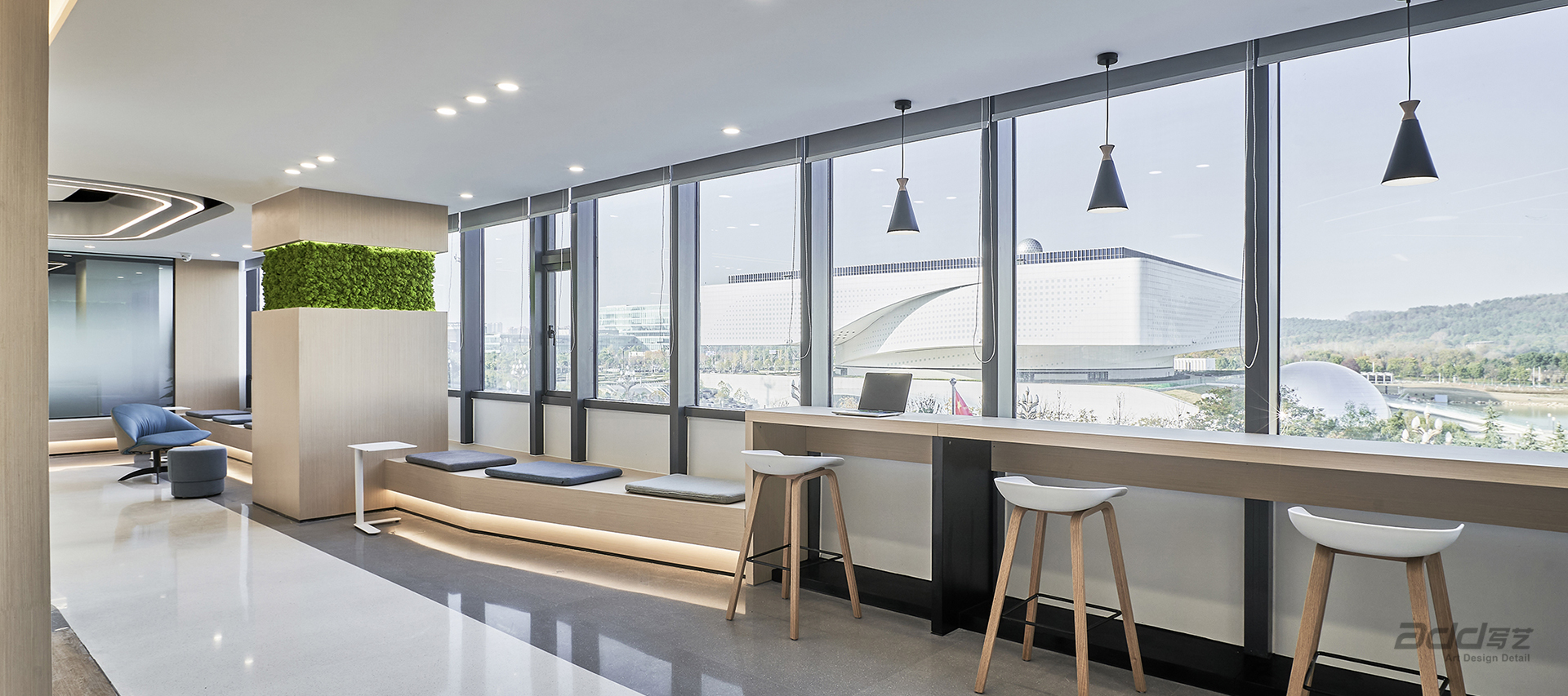 移遠(yuǎn)通(tong)信(xin)辦(bàn)公(gōng)室裝(zhuang)修設(shè)計(ji)-休閑區(qu)-pc